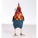 Wind & Weather Rooster Statue Metal in Blue/Red | 15.75 H x 6 W x 15.5 D in | Wayfair GO8657