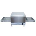 Lincoln V2500/1366 Lincoln Impinger 50" Countertop Ventless Impinger Conveyor Oven - 208-240v/1ph, Stainless Steel