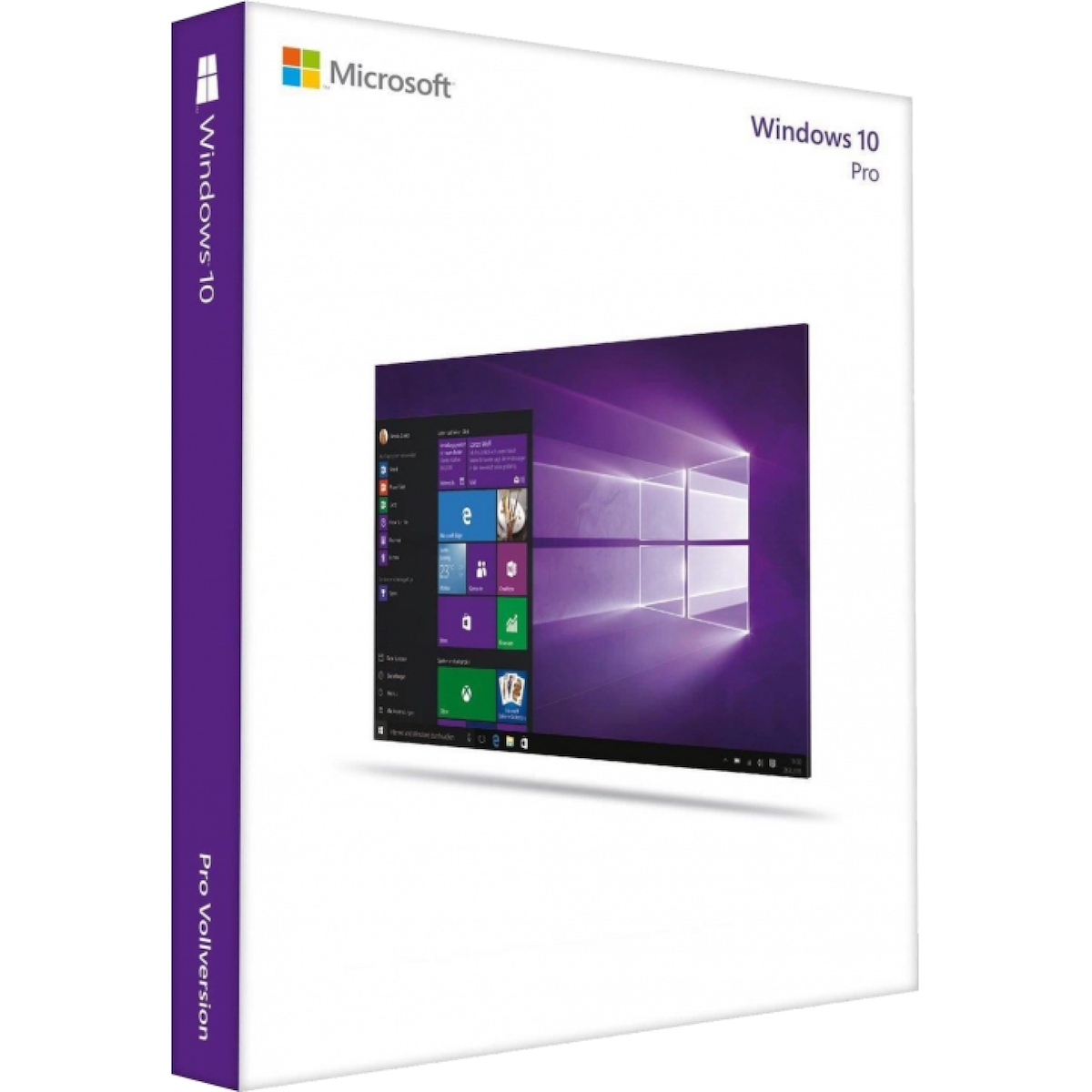 Microsoft Windows 10 Pro 64bit Vollversion DVD SB, Deutsch Image