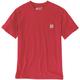 Carhartt Relaxed Fit Heavyweight K87 Pocket T-Shirt, rot, Größe 2XL