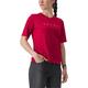 CASTELLI Women's Trail TECH 2 W Tee T-Shirt, Dunkelrot, Medium