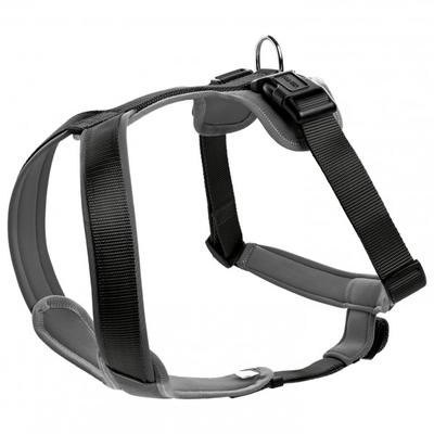 Hunter - Harness Neoprene - Hundegeschirr Gr Bauchumfang 53-65 cm - Halsumfang 42 cm schwarz/grau Image