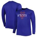 Men's Royal New York Mets Big & Tall Long Sleeve T-Shirt