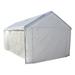 Caravan Canopy Domain 10 x 20 Straight Leg Fast Canopy Tent Set with Sidewalls