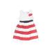 Vogue Fashion Special Occasion Dress - A-Line: Red Stripes Skirts & Dresses - Kids Girl's Size 80