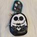 Disney Accessories | Jack Skellington Keychain Pouch | Color: Black/White | Size: One Size