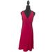 J. Crew Dresses | J. Crew 100% Silk Formal Short Dress Fit And Flare Deep Pink | Color: Pink | Size: 12