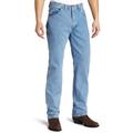 Wrangler Men's Rugged Wear Classic Fit Jean, Rough Wash Indigo Denim, 42x32