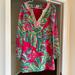 Lilly Pulitzer Dresses | Euc Lilly Pulitzer Pomegranate Jungle Tumble Seamus Dress- Size 4 | Color: Pink | Size: 4