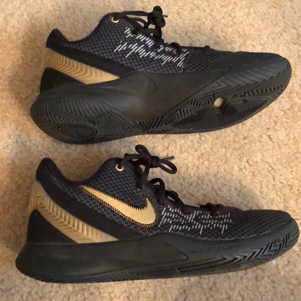 Nike Shoes | Men - Nike Tennis Shoes - Size 7 | Color: Black/Gold | Size: 7