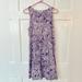 Athleta Dresses | Athlete Women’s Sundress, Size Large | Color: Purple/White | Size: L