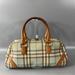 Burberry Bags | % Authentic Burberry Light Blue/Tan House Check Pvc And Leather Satchel | Color: Blue/Brown | Size: Approx. 13.5'' W X 6'' H X 3.25'' D