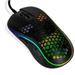 Urbanx Wired Gaming Mouse - Light Weight Corded RGB USB Mouse For Computer Laptops And Pcs - Gaming Mouse Honeycomb Gamer Mouse - Wired Mouse USB Mouse - Black