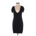 Wilfred Casual Dress - Mini: Black Solid Dresses - Women's Size X-Small