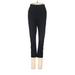 Nike Active Pants - Mid/Reg Rise Skinny Leg Cropped: Black Activewear - Women's Size Small