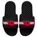 Men's ISlide Black Dayton Flyers Stripes Slide Sandals