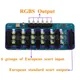 Commutateur automatique 6 en 1 édition améliorée SCART 6 voies (EUR) IN et 1 sortie (1 sortie EUR