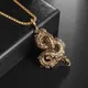 Collier pendentif dragon chinois pour homme mode punk collier pull de rue bijoux de fête cadeau