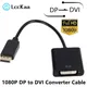 Lckaa – câble convertisseur DP vers DVI mâle vers femelle 1080P adaptateur DisplayPort vers DVI