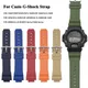 Bracelet de montre en Silicone 16mm pour séries Casio DW-5600 GW-M5610 G-5600 GW-B5600 DW-6900