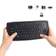 Mini clavier ergonomique sans fil Trackball Air Mouse 1200dpi fonction TV 2.4G avec trackball