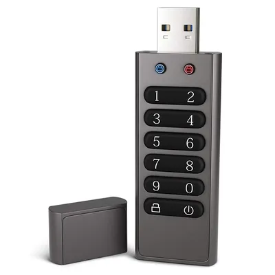 Volkswagen-Clé USB sécurisée 32 Go crypté mot de passe matériel clé USB avec clavier disque U