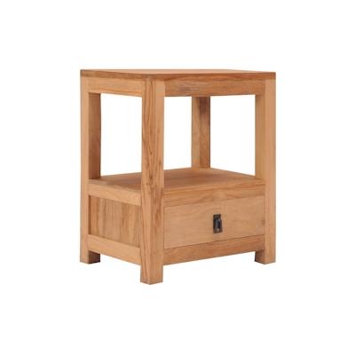 vidaXL Nachttisch 40x30x50 cm Massivholz Teak