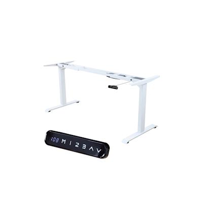 ALBATROS Lift S5W Gestell für Schreibtisch Höhenverstellbar Elektrisch mit 2x Motoren, Weiss - Stufenlos Höhenverstellbar, Schreibtischgestell Image
