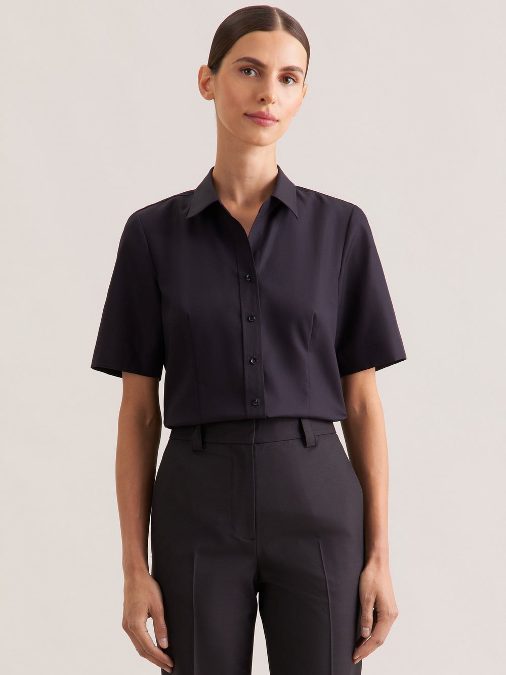 Seidensticker Hemdbluse Damen schwarz, 34 Image