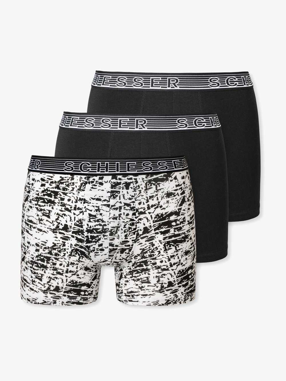 Schiesser Retroshorts Jungen schwarz, 140 Image