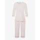 Hanro 3/4 Arm Pyjama Damen nude, XL