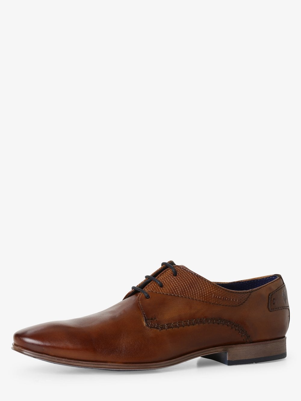 Bugatti Schnürschuhe aus Leder Herren cognac, 43 Image