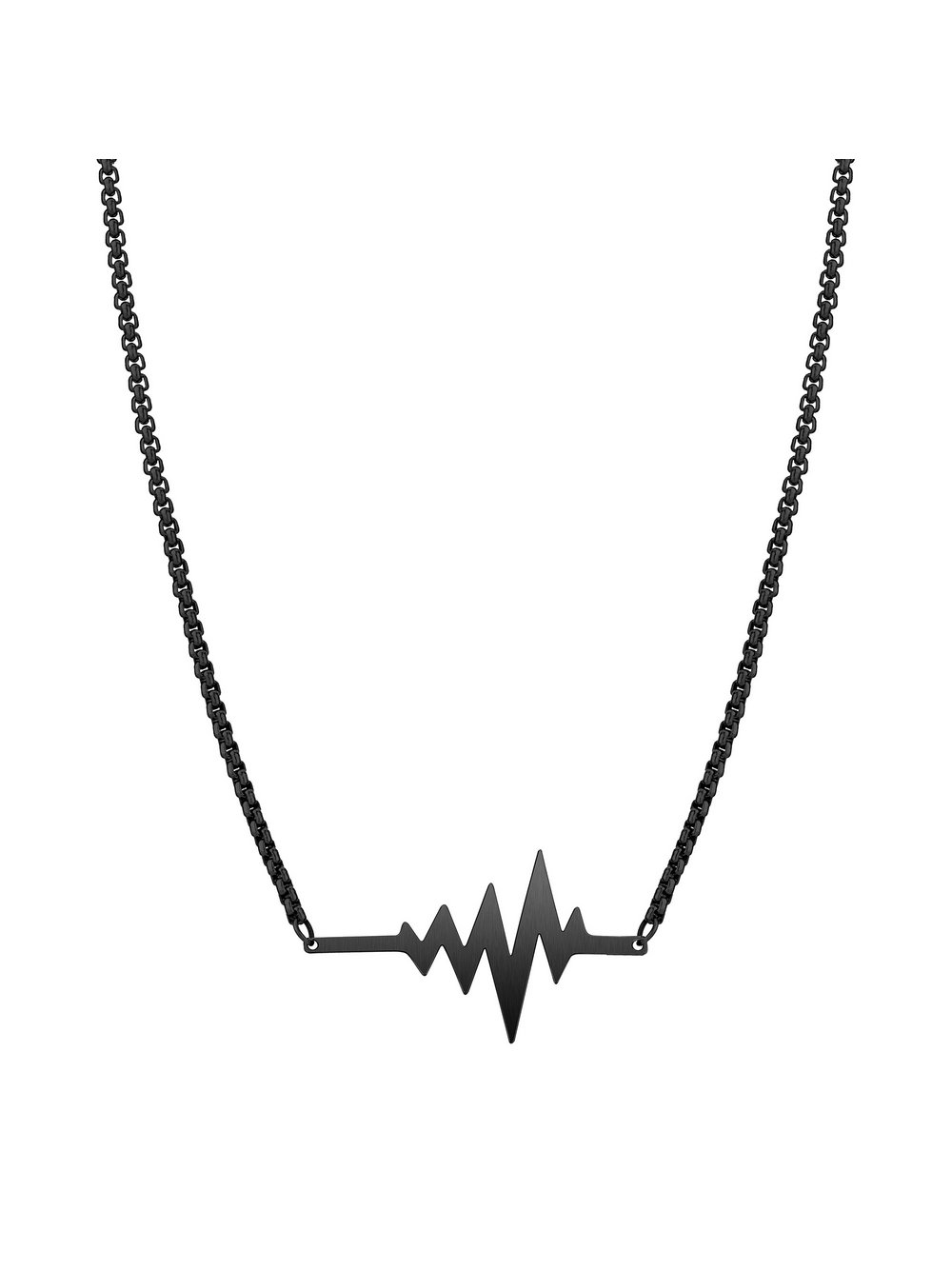 Liebeskind Berlin Kette The Heartbeat Damen schwarz, ONE SIZE Image