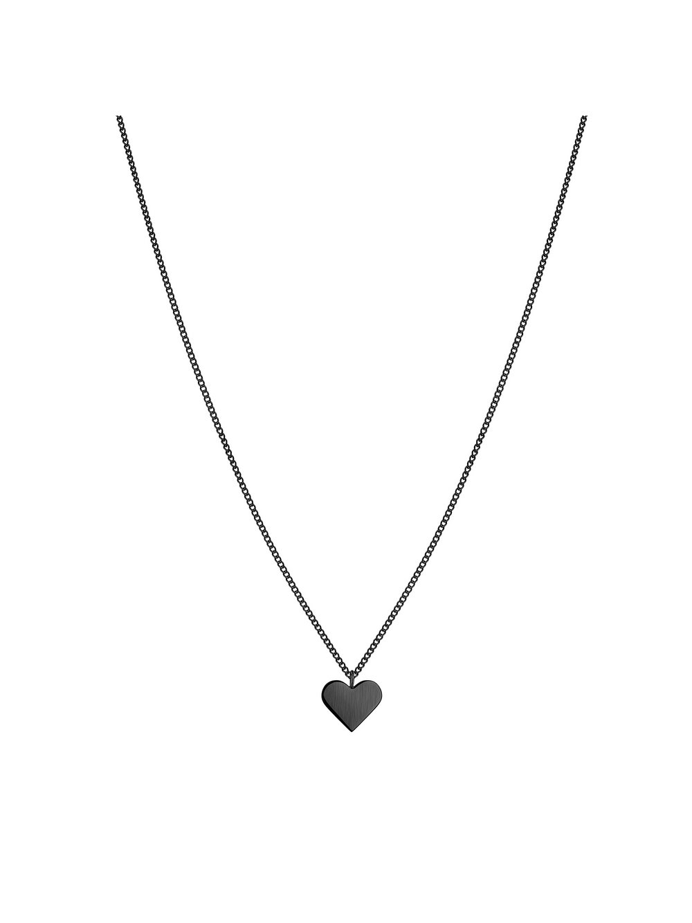 Tamaris Kette Heart Damen schwarz, ONE SIZE Image