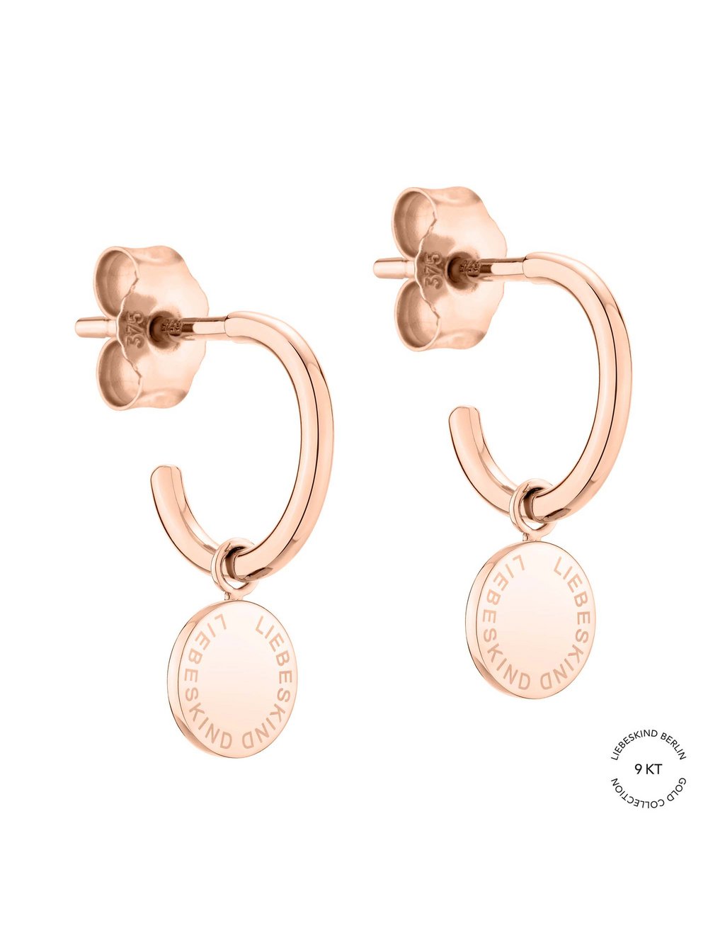 Liebeskind Berlin Ohrringe Gold Collection Damen roségold, ONE SIZE Image