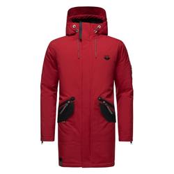 STONE HARBOUR Wintermantel Herren rot, XL