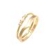 Elli Ring Damen gold, 52