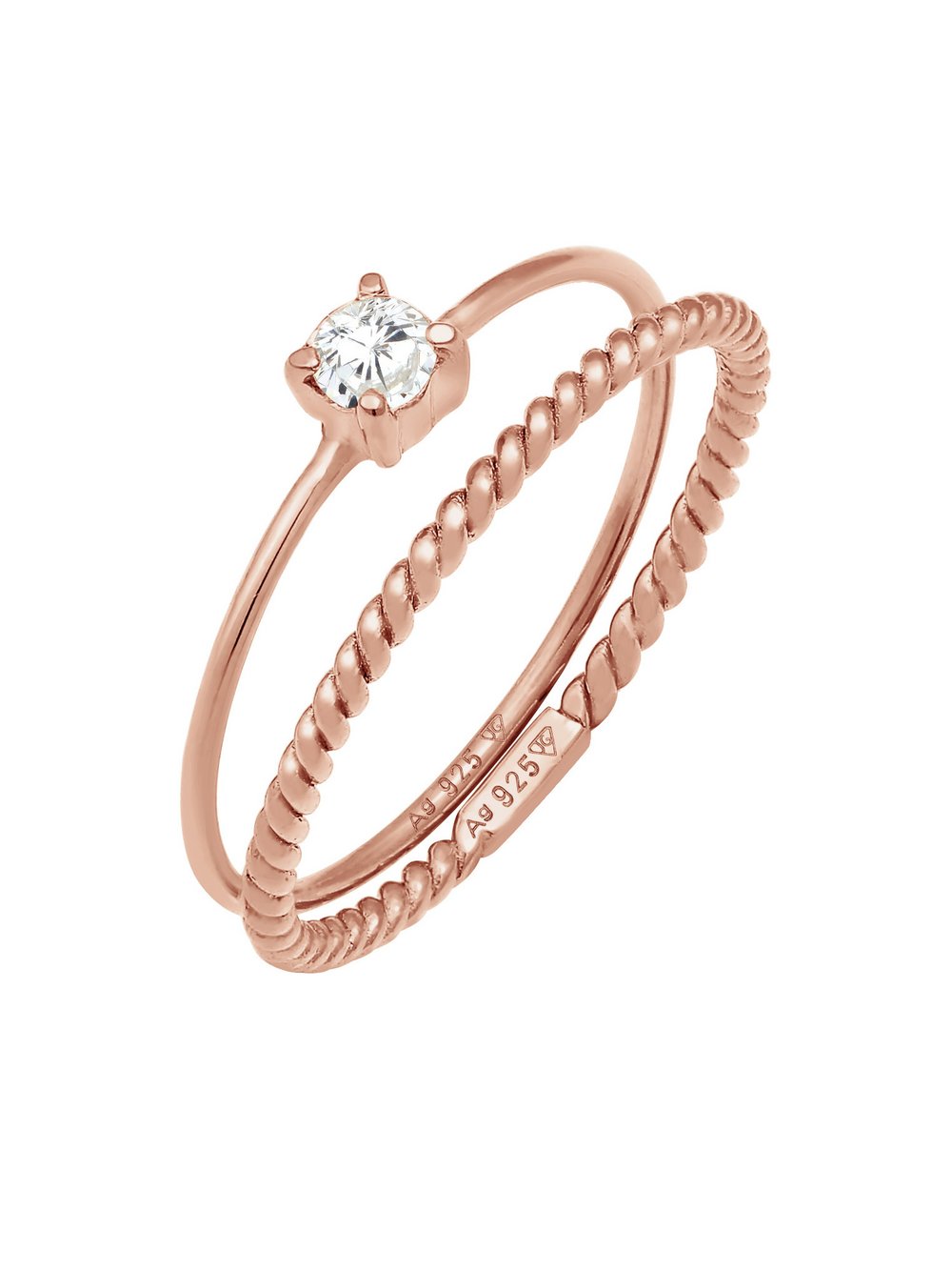 Elli Ring Damen roségold, 54 Image