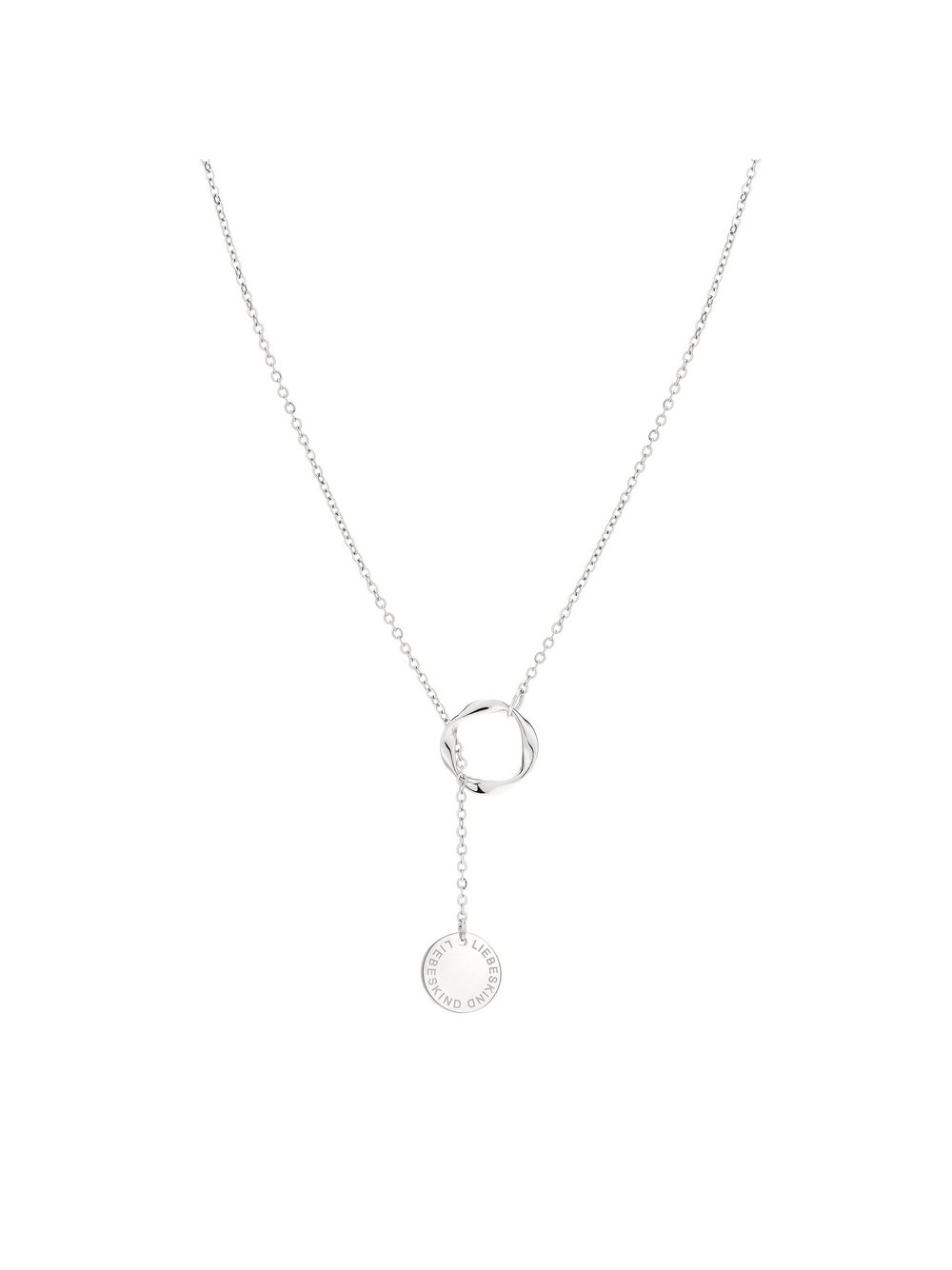 Liebeskind Berlin Kette The Organic Twist Damen silber, ONE SIZE Image
