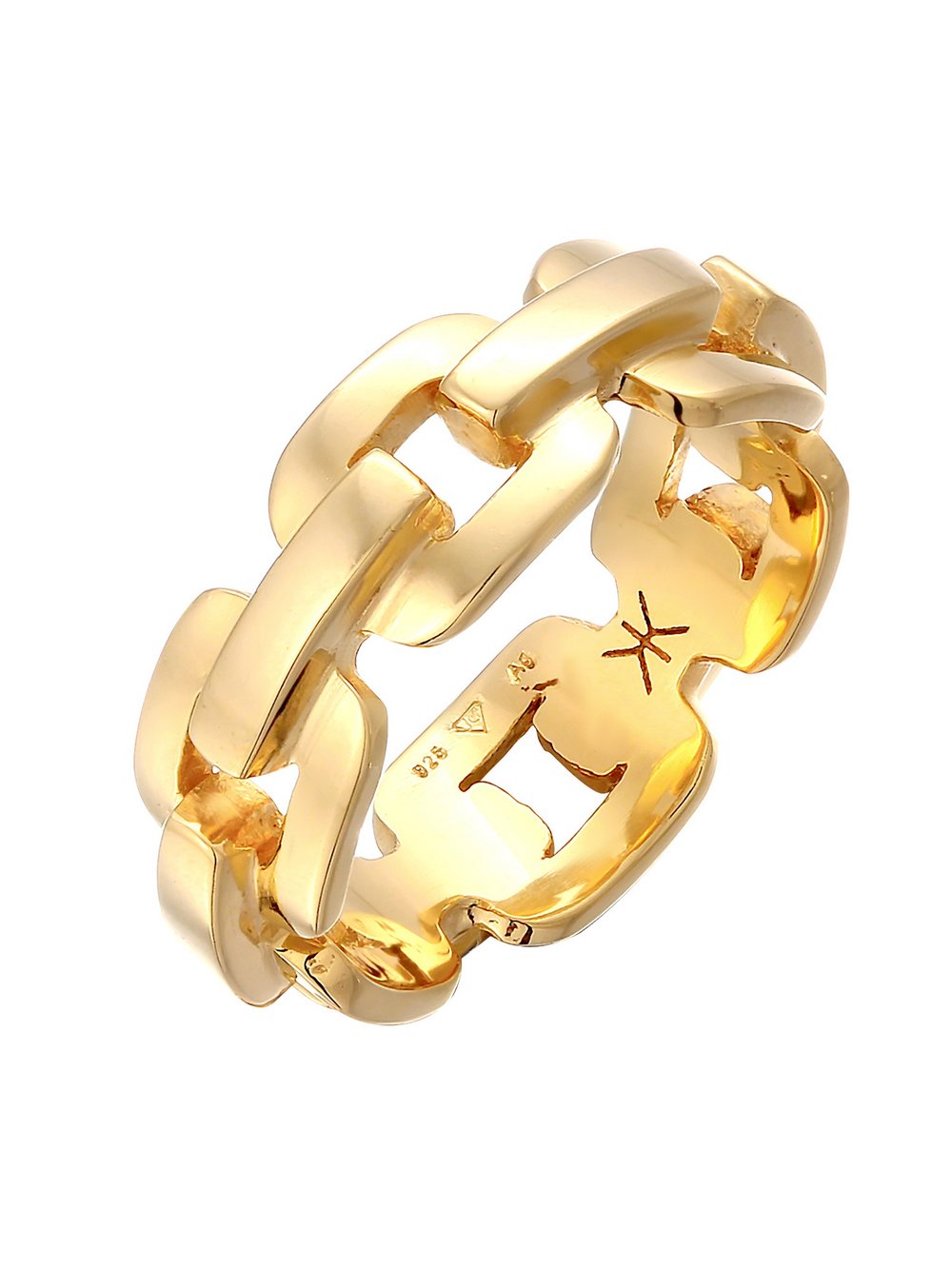KUZZOI Ring Herren gold, 60 Image