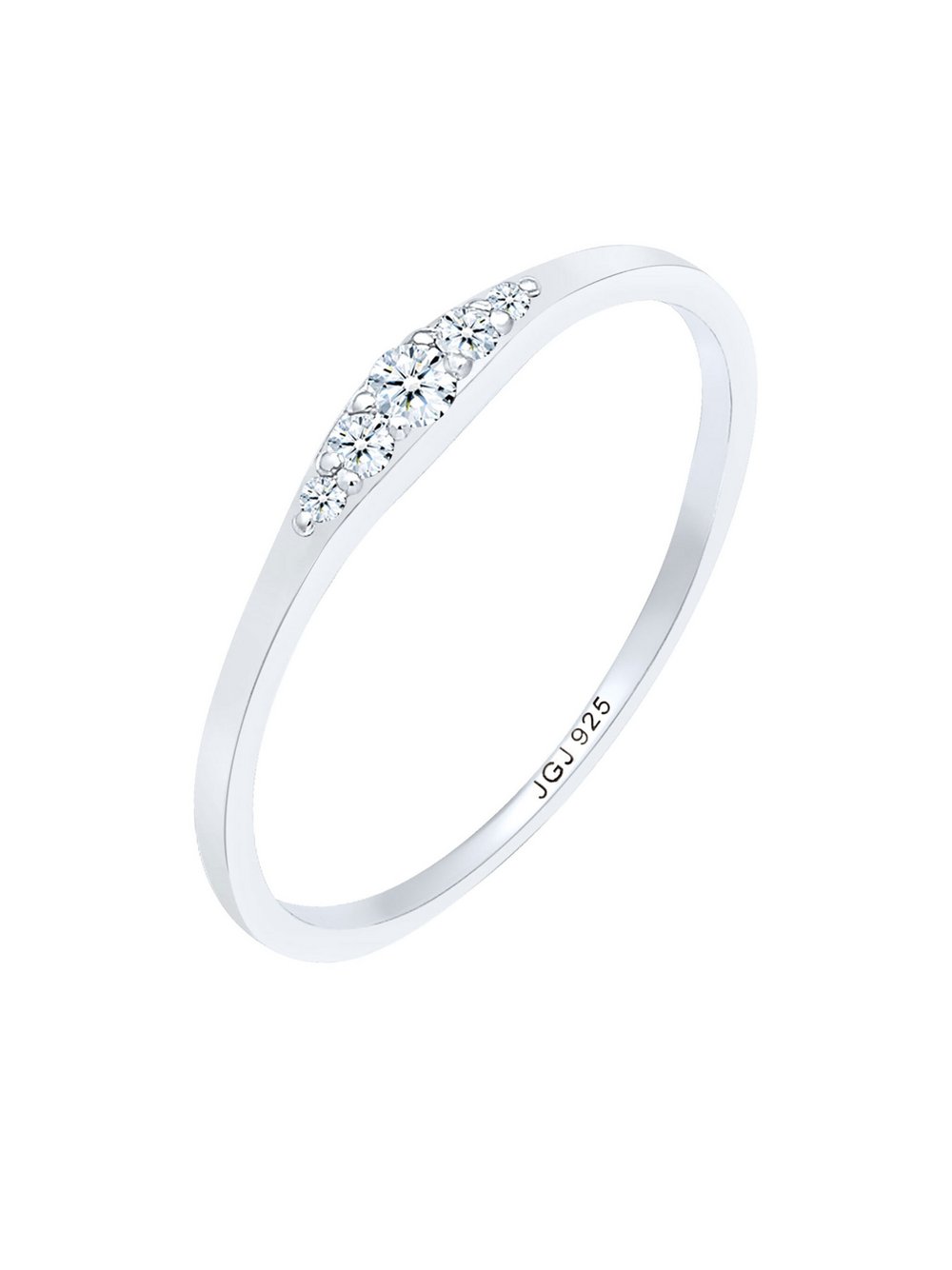 Elli Diamonds Ring Damen silber, 58 Image