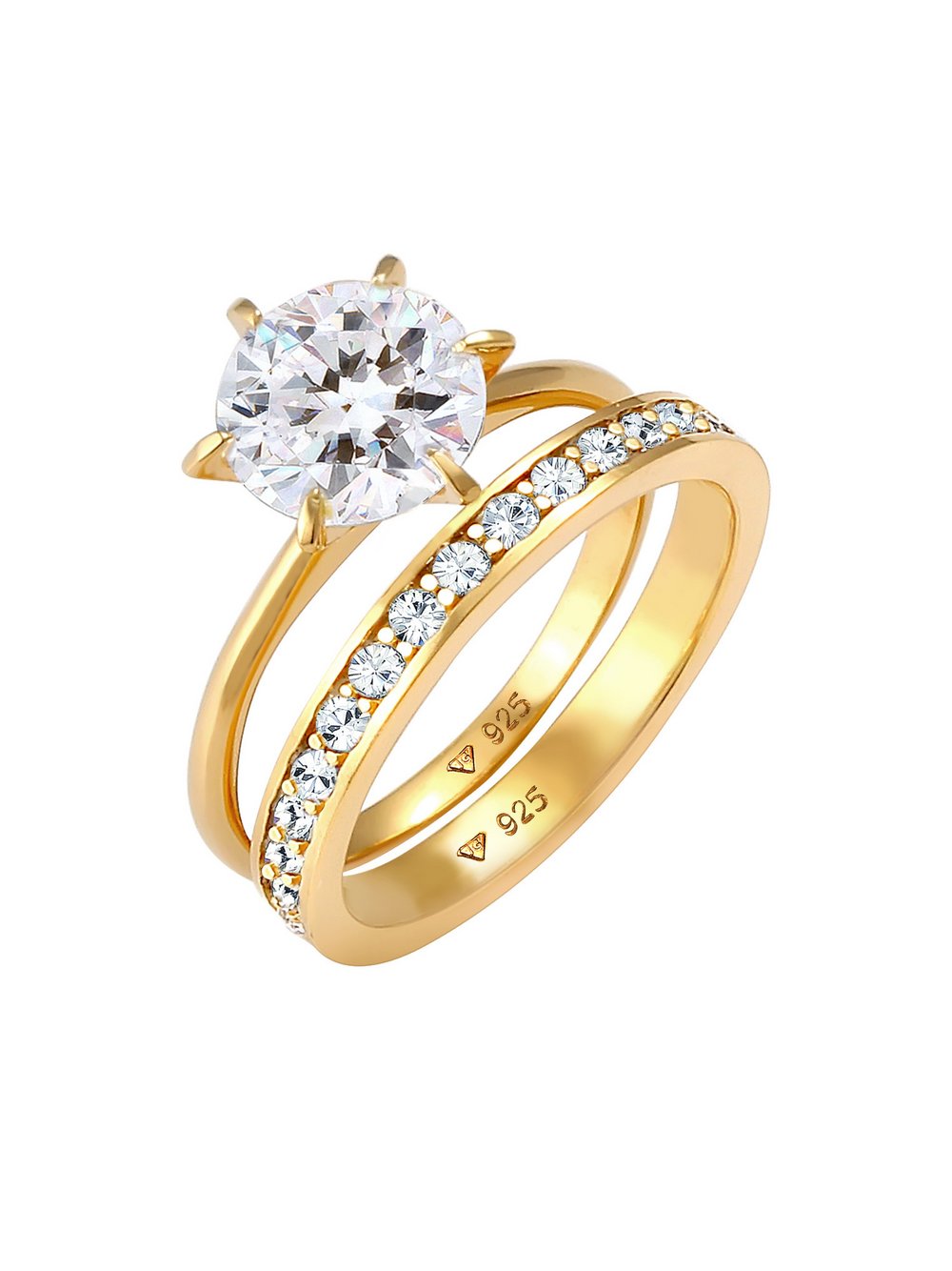 Elli Ring Damen gold, 50 Image