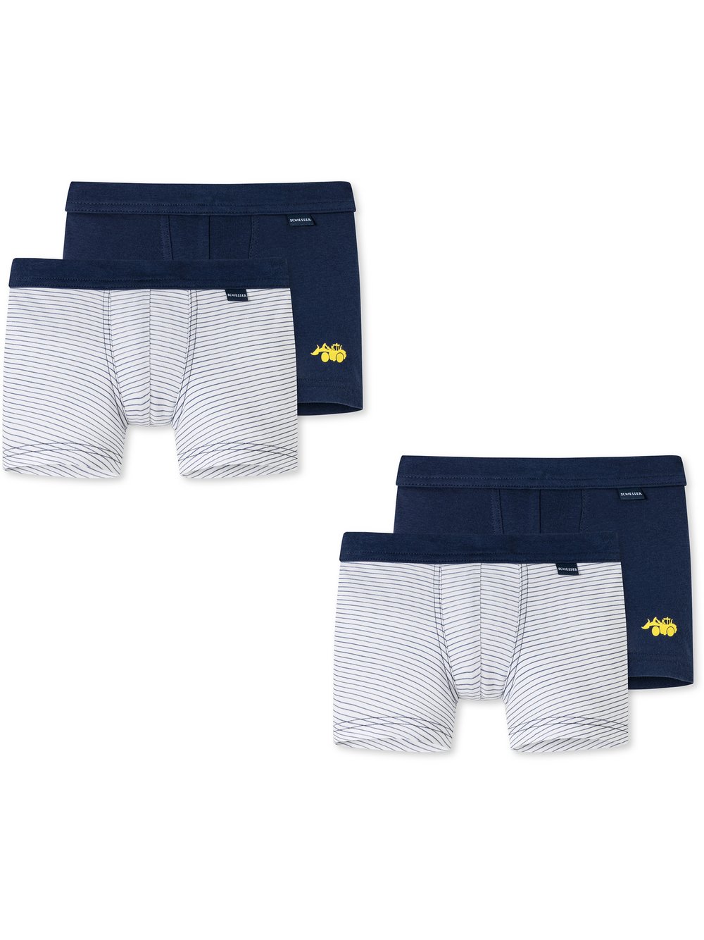 Schiesser Boxer Jungen blau, 98 Image