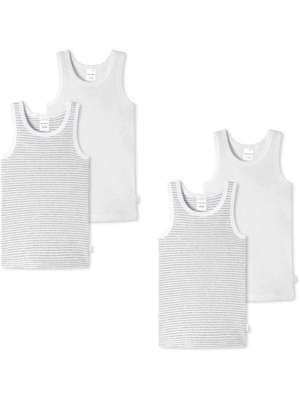 Schiesser Unterhemd Jungen mehrfarbig, 92 Image