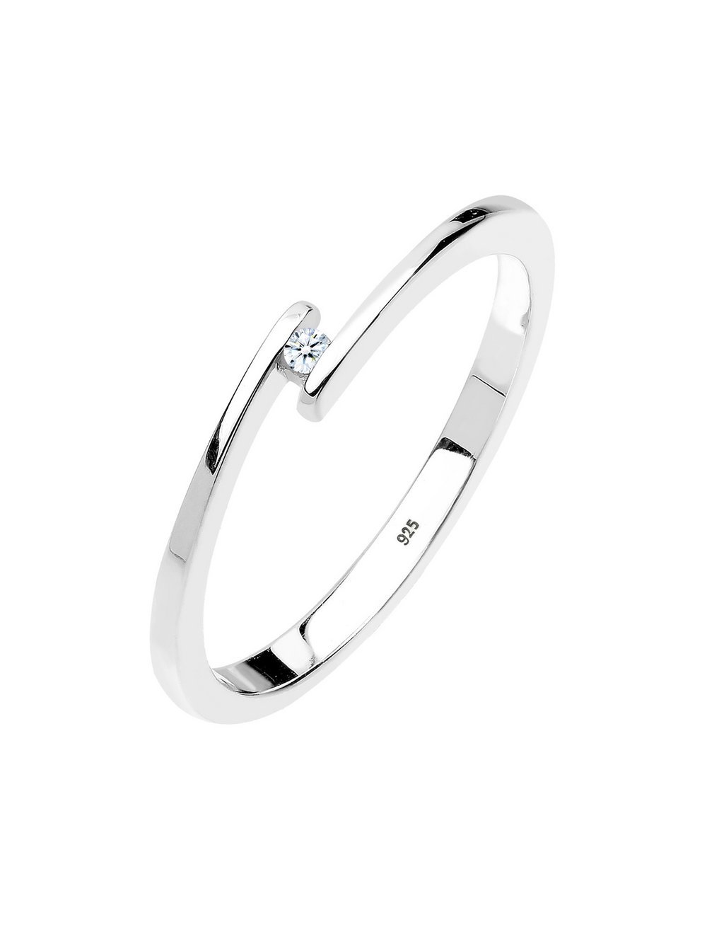 Elli Diamonds Ring Damen silber, 58 Image