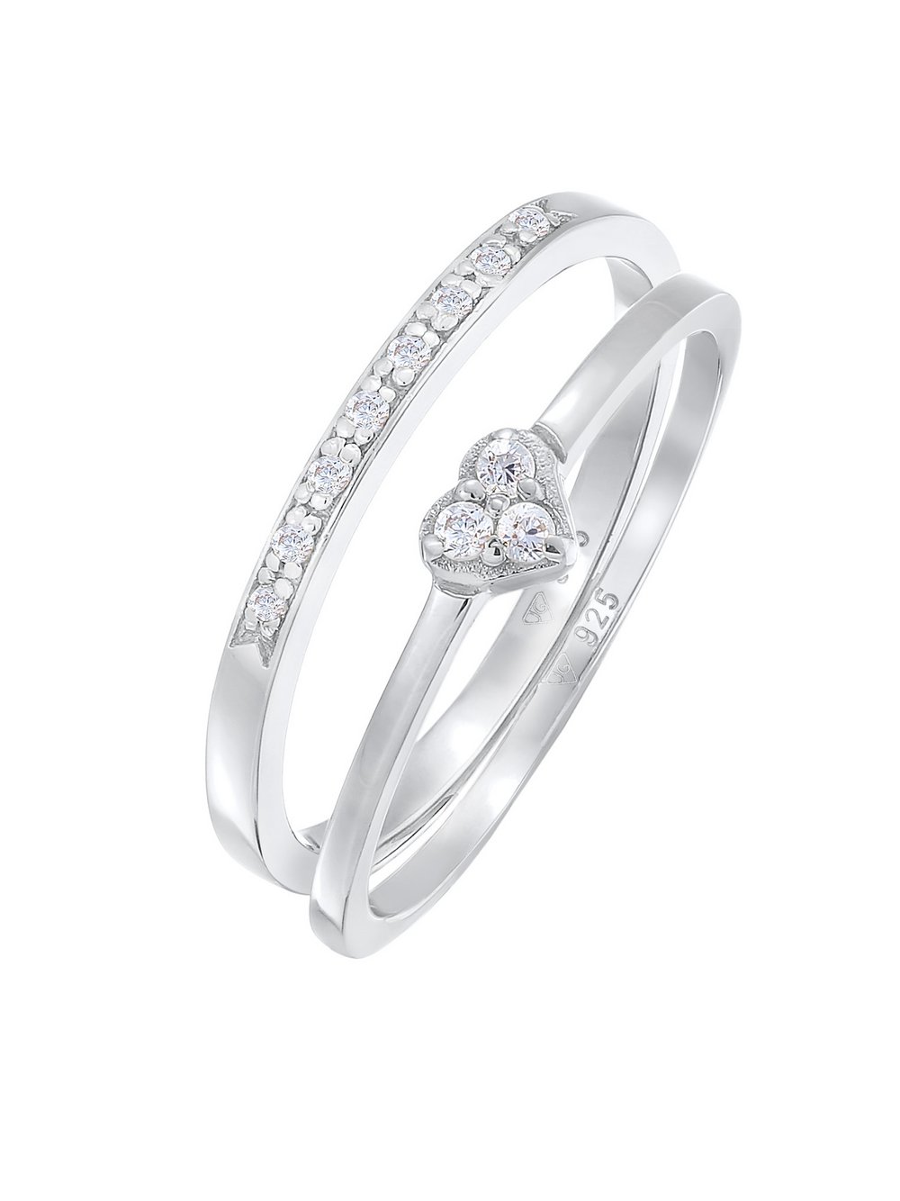 Elli Ring Damen silber, 56 Image