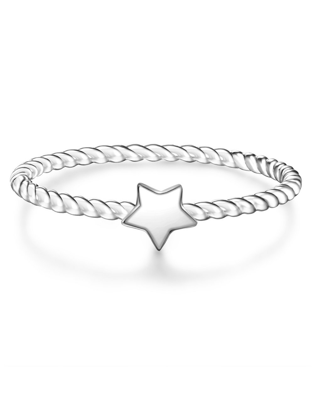 Glanzstücke München Ring Damen silber, 58 Image