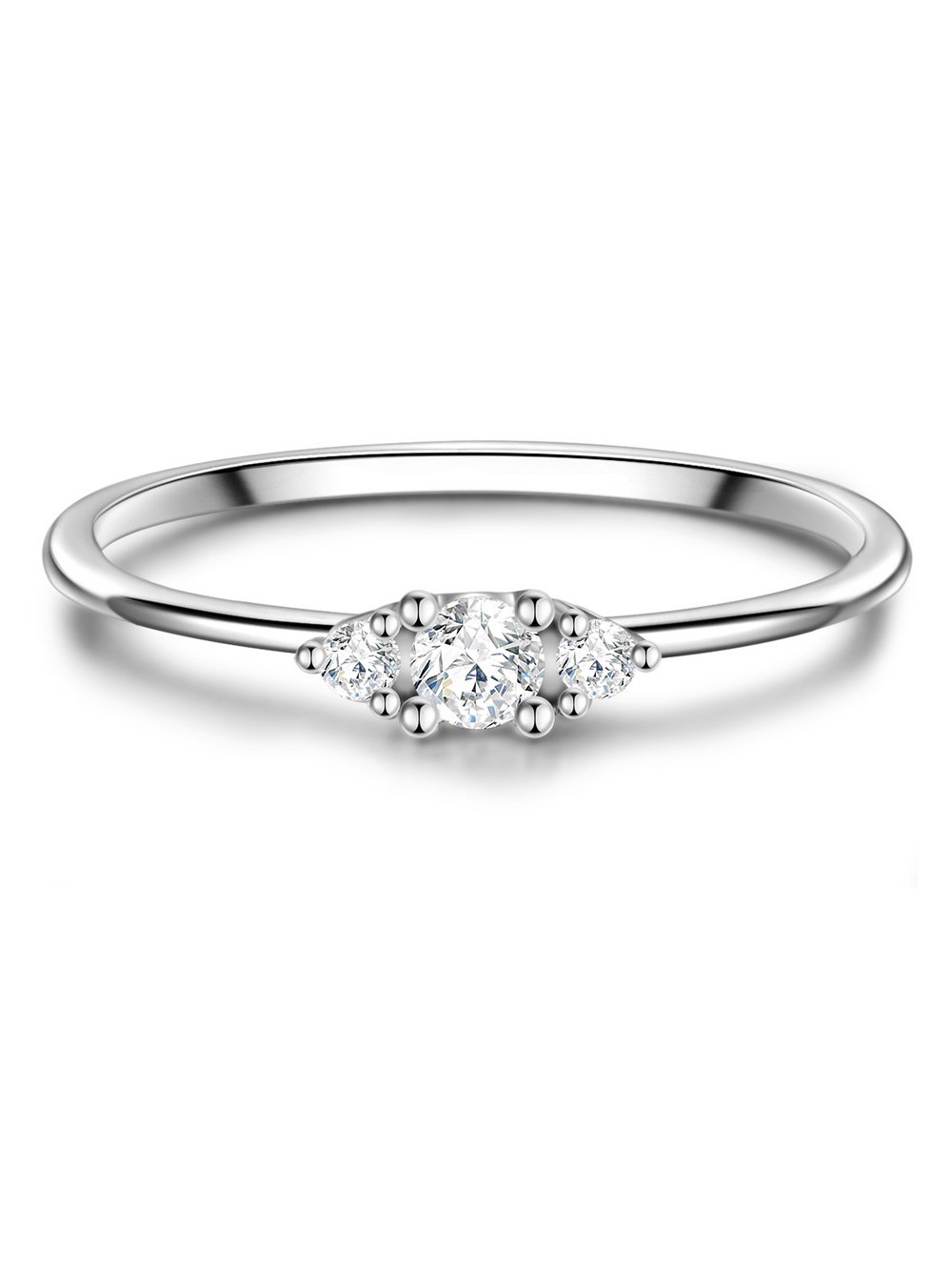 Glanzstücke München Ring Damen silber, 58 Image