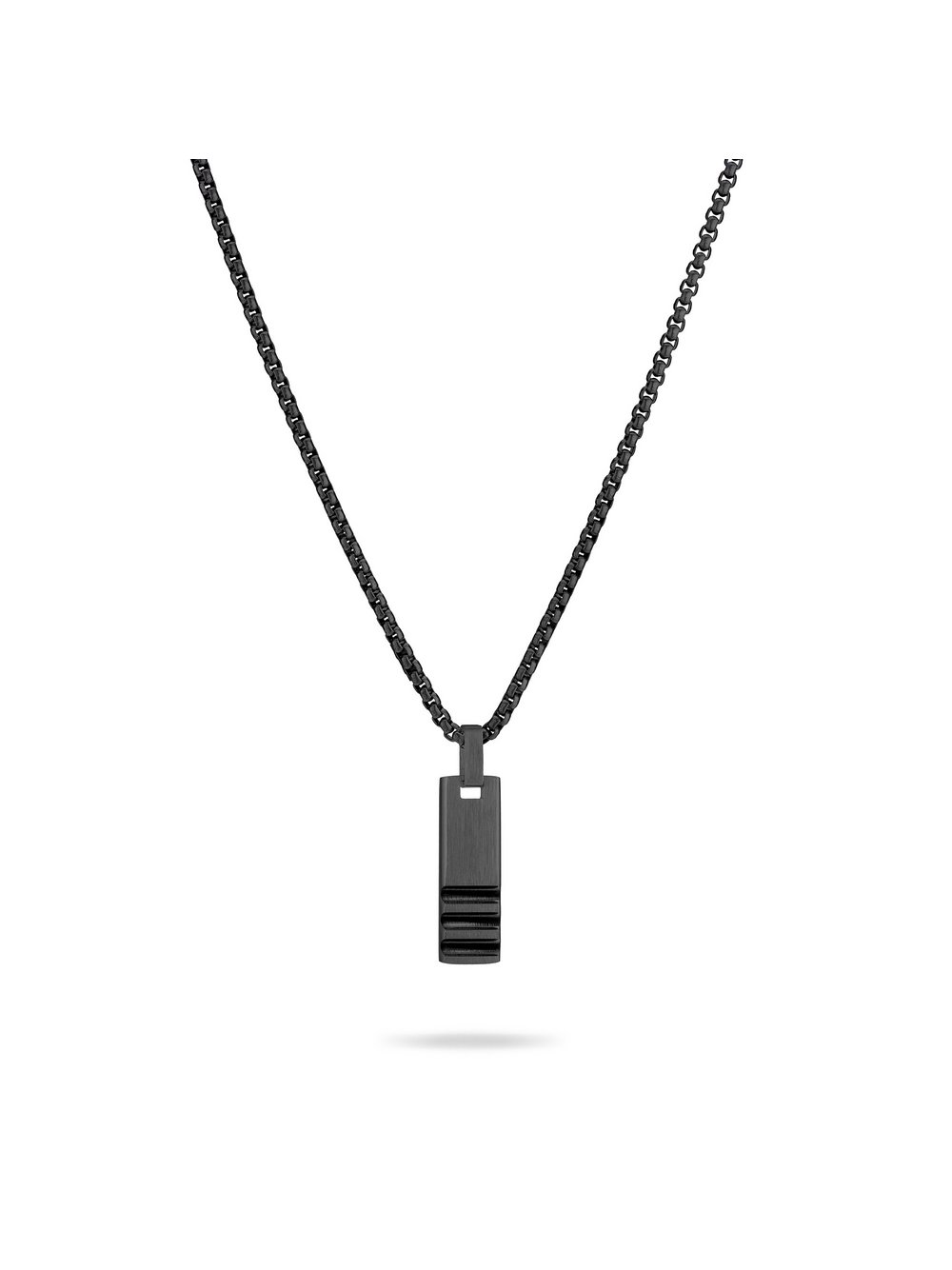 Fynch-Hatton Kette Classic Tag Herren schwarz, ONE SIZE Image