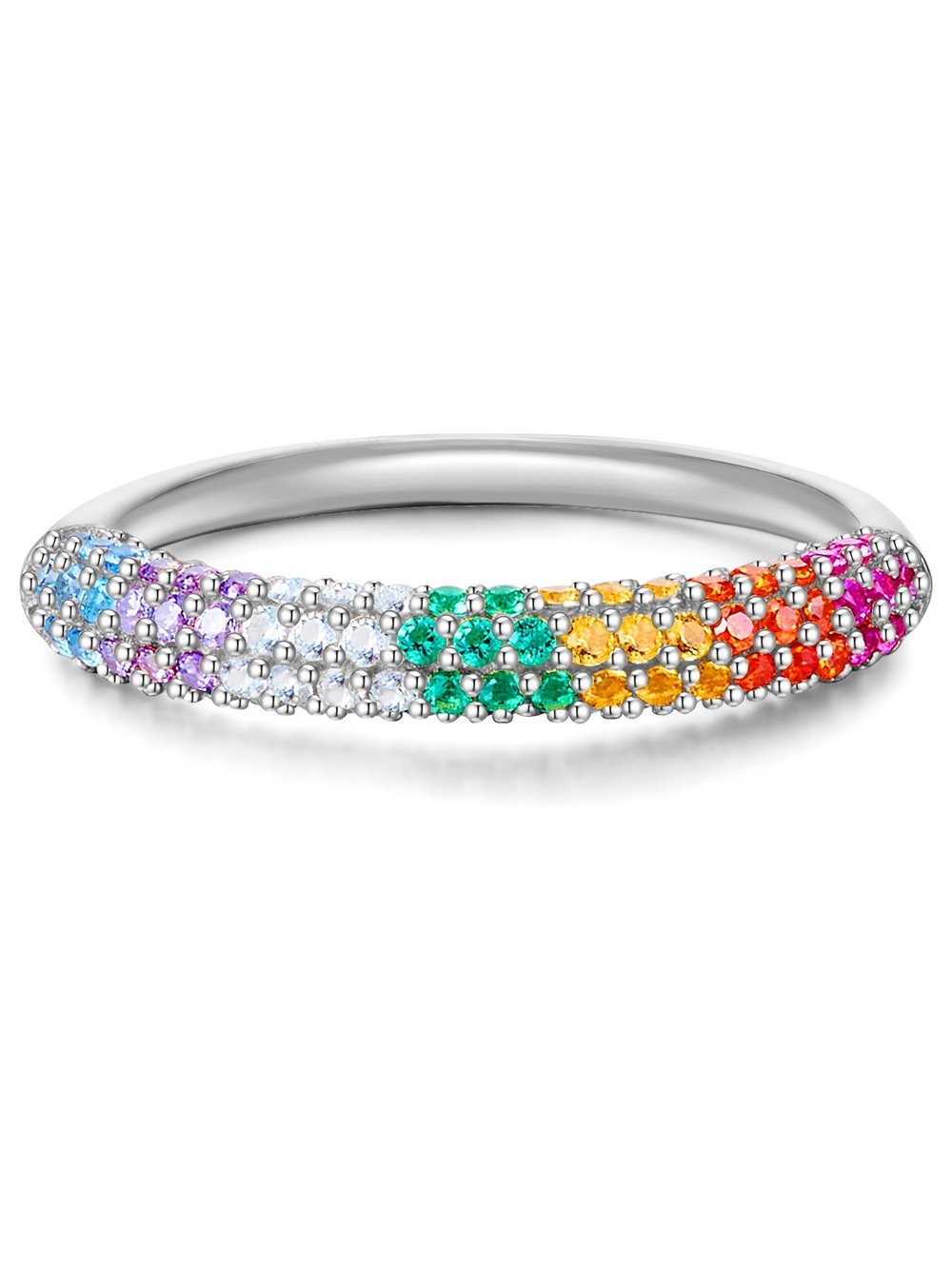 Glanzstücke München Ring Damen silber, 54 Image